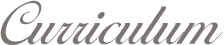 curriculum